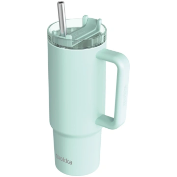 Termokrūze ar salmiņu Quokka Stream, 950 ml, viole