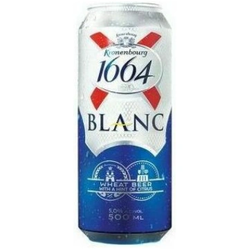 Alus Kronenbourg 1664 Blanc 5% 0.5l CAN