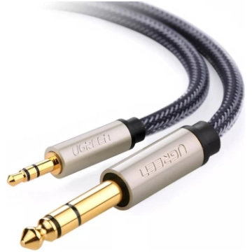 Audio kabelis Ugreen 10625 1m 2x6.35mm uz 3.5mm Me