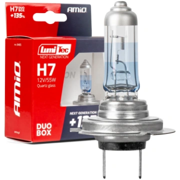 Halogēnās spuldzes h7 12v 55w lumitec nākamās paau