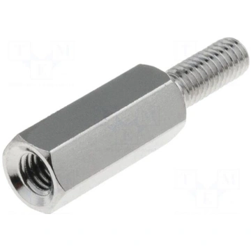 Screwed spacer sleeve | Int.thread: M3 | 25mm | Ex