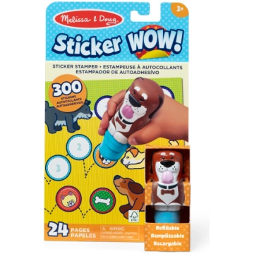 Uzlīme, komplekts Melissa & Doug Sticker WOW! Dog,