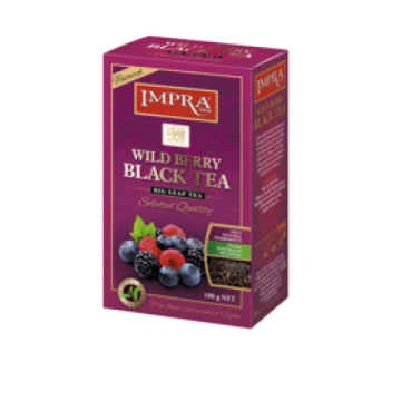 Melnā tēja IMPRA Wild Berry 100g