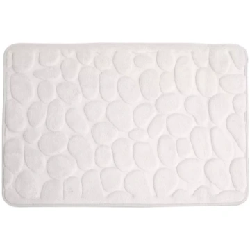 765-10 Paklājs lateksa RIMINI 60x95cm, balts DUSCH