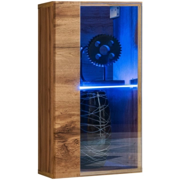 Vitrīna ASM Switch WW4, ozola krās., 30 cm x 25 cm