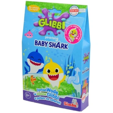 105953399026 GLIBBI BABY SHARK Zaļš Gelli Baff Gel