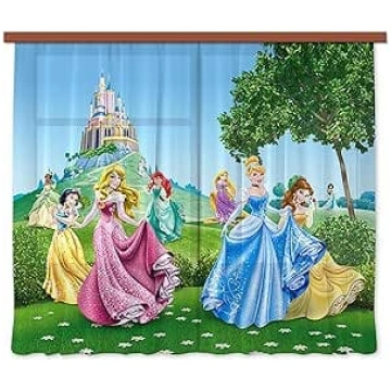 Gardine/Vorhang FCS xl 4319 Kinderzimmer Disney Pr