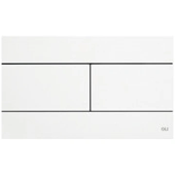 Oli Slim placca comando doppio scarico ABS 6,5 mm