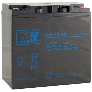 MW Power AGM MW 22-12 12V22Ah Gwarancja | MW22-12 