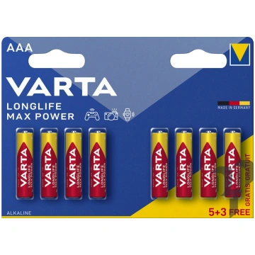 4703/5+3 AAA baterijas LONGLIFE Max Power Alkaline