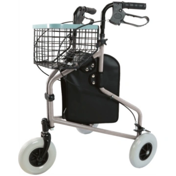 Rollators ar trim riteņiem, grozu un somu RF-611 R