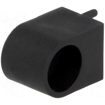 LED housing | 5mm | polyamide | angular | 3 PIN | 