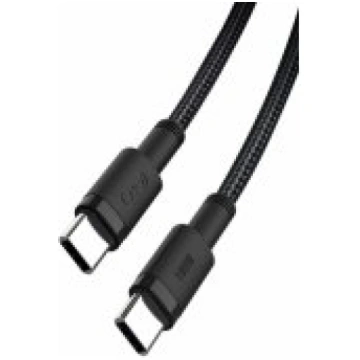 XO NB-Q199 PD USB-C to USB-C 1,5m 100W Black vads 