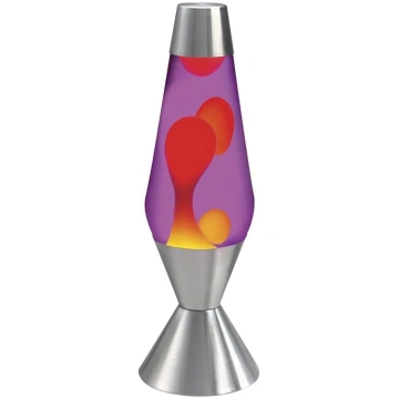 Lava Lite FBA_5225 Lava LAMP, dzeltena/ violeta/su
