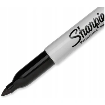 Sharpie Fine permanentais marķieris, melns