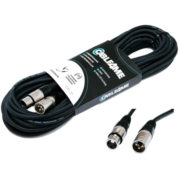 Mikrofona signālkabelis ACCU-CABLE XLR–XLR 15 m