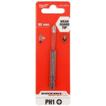 Screwdriver bit | Phillips | PH1 | Kind: impact | 