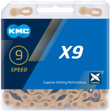KMC X9 Ti-N Chain - 9-speed - Zelta
