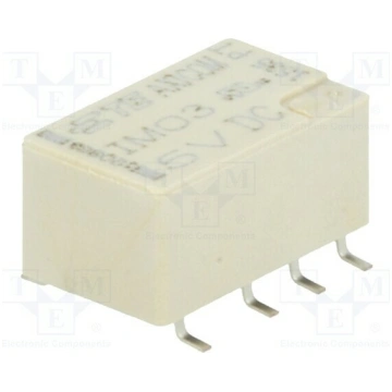 Relay: electromagnetic; DPDT; Ucoil: 5VDC; 2A; 0.5