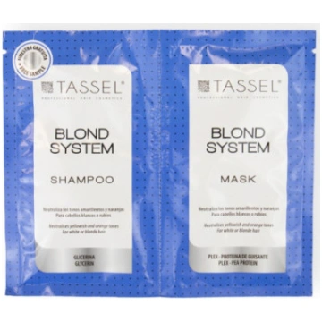 TASSEL BLOND SYSTEM Šampūns un maska sirmiem, blon
