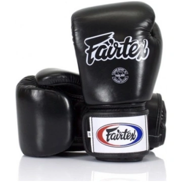 Fairtex Universal BGV1 boksa cimdi - melnā krāsā