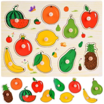 Koka puzle FRUIT puzzle 10 gabali ZA4722 Jokomisia