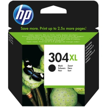 HP 304XL - High Yield - black - original - ink car