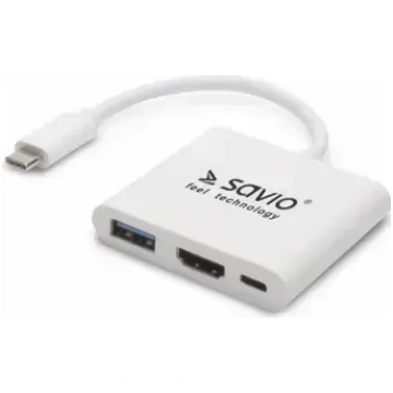 Savio USB Type-C uz HDMI adapteris