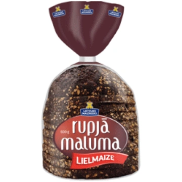 Rupjā maluma rudzu Lielmaize LM 600g