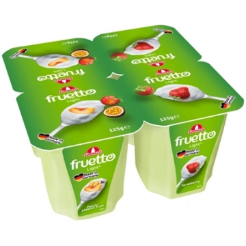 Jogurta deserts Fruetto Light persiku - marakujas,