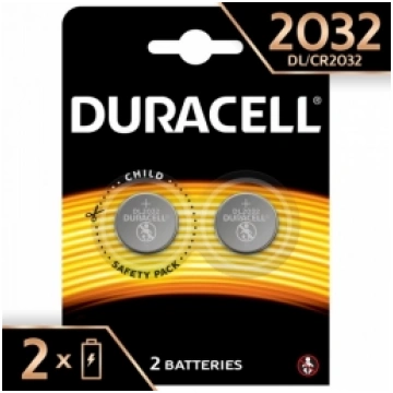 Duracell CR2032 2 Pack 5000394054967 ( 50003940549