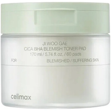 Celimax Cica BHA Blemish Toner Pad - Tonizační tam