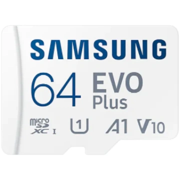 Samsung EVO Plus 64GB MicroSD + Adapter