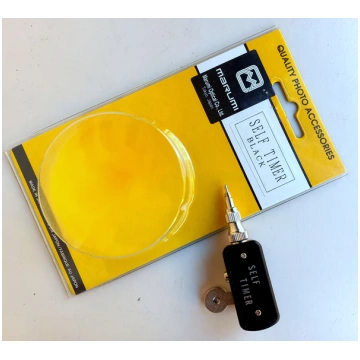 MARUMI SELF TIMER BLACK AUTOSCATTO MECCANICO x Fot