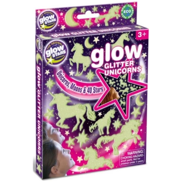 Brainstorm - Glow Glitter Unicorns (306-8631) 306-