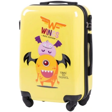 Wings Kids Cieta Kabīnes Koferis Jay Monster 20"