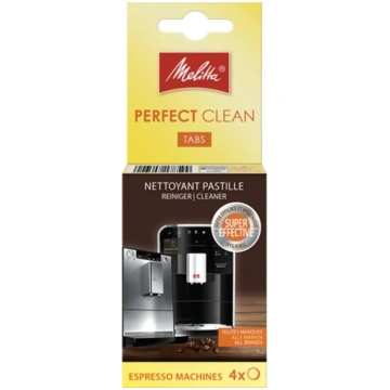 MELITTA PERFECT CLEAN tīrīšanas tabletes - 4x1,8g 