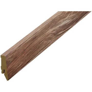 MDF grīdlīste CLIP, Santos ozola sp., 58mm augsta,