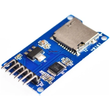 Micro SD card reader module SPI ROBOTOP.lv