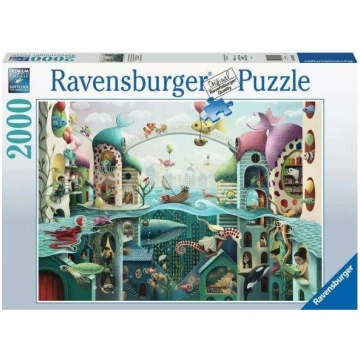 Ravensburger Puzzle 2000el Gdyby ryby umialy mowic