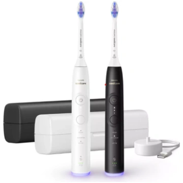 Philips - Sonicare White and Black Electric Toothb