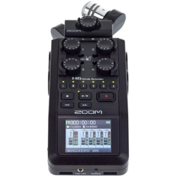 Ierakstīšanas Iekārta ZOOM H6 Black - mūzikas inst