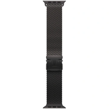 APPLE 49mm Black Titanium Milanese Loop - Large MG