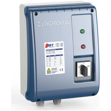 Pedrollo sūkņa vadības panelis QET 550 4kW 380V 15