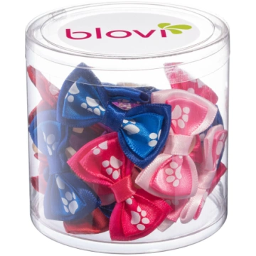 Blovi Bows Paws Double 25gab - krāsaini, dubulti b