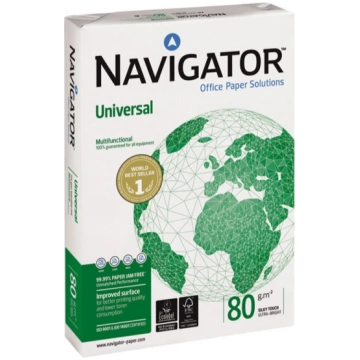 Papīrs NAVIGATOR A4 80g/m2 500lp
