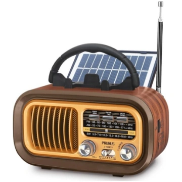 Pārnēsājams retro radio ar Bluetooth un AM/FM, 1 g