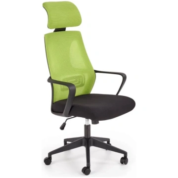 Datorkrēsls - Valdez (Black/Green) HALMAR
