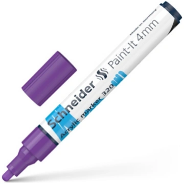 Akrila marķieris SCHNEIDER Paint-it 320, 4mm, viol