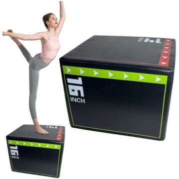 Jumping Box Trainer, neslīdoša pljometriskā kaste,
